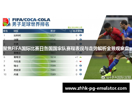 聚焦FIFA国际比赛日各国国家队赛程表现与走势解析全景观察盘